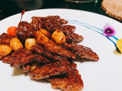 蒜香黑椒牛排-川旺角川粤融合菜•海景餐厅(星海广场店)