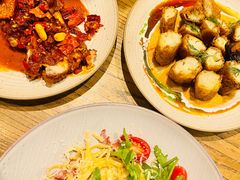 温泉蛋奶油培根细扁面-Brut Eatery悦璞食堂(愚园路店)