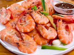 白灼大海虾-醉壹号海鲜大排档•三十年老字号(厦门美食地标店)