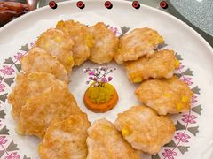 煎手工虾饼-顺风山庄(水濂山店)