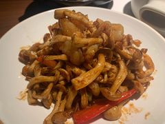 XO酱爆白玉菇虾仁-大树餐厅(益田假日店)