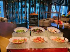 自助取餐区-广州富力君悦大酒店·凯菲厅