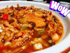 鱼香锅巴肉丝-刘胖子家常菜·蹄花焖藕(兴业店)