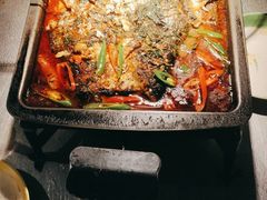 -探鱼·鲜青椒爽麻烤鱼(西南商都店)