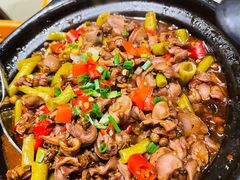 酸豆角鸽杂煲-小金鬼·煎饺·鸽子汤