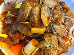 炒花甲-十里铺铁板鱿鱼