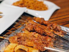 碳烤羊肉串-蚝堡海鲜·威海菜·海肠捞饭·烧烤·亚洲吃蚝公司(幸福门店)
