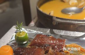 Braised Pork Belly with Honey Glaze