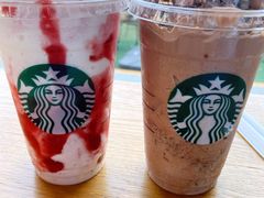 草莓轻乳酪星冰乐-星巴克(大庆让胡路万达广场店)