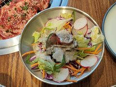 -明洞阿姨·韩式酱蟹烤肉·创意料理(三元桥店)