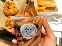 比利时巧克力圣代-肯德基(京广桥店)