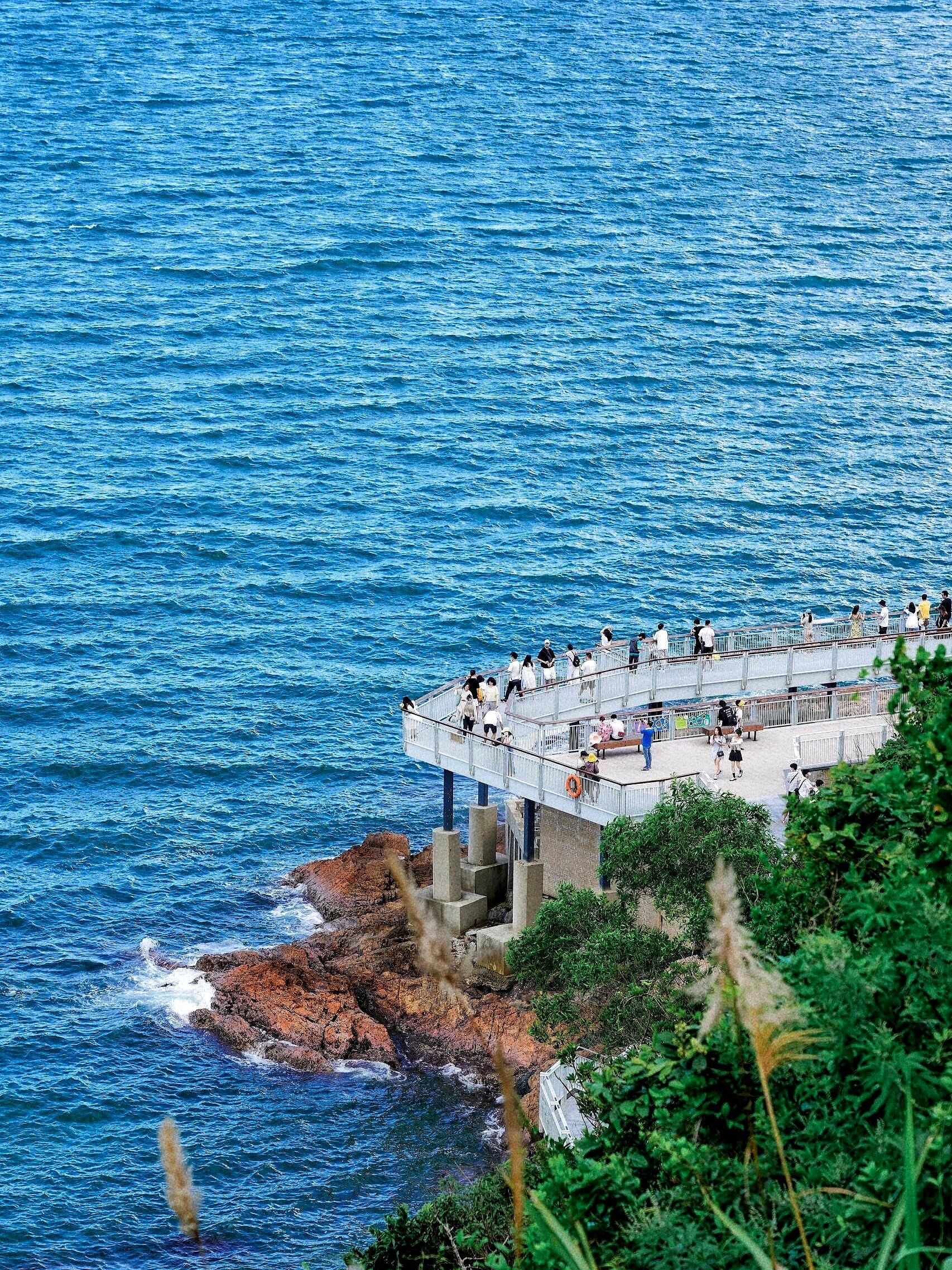 深圳‼️地铁直达的海真的太美了