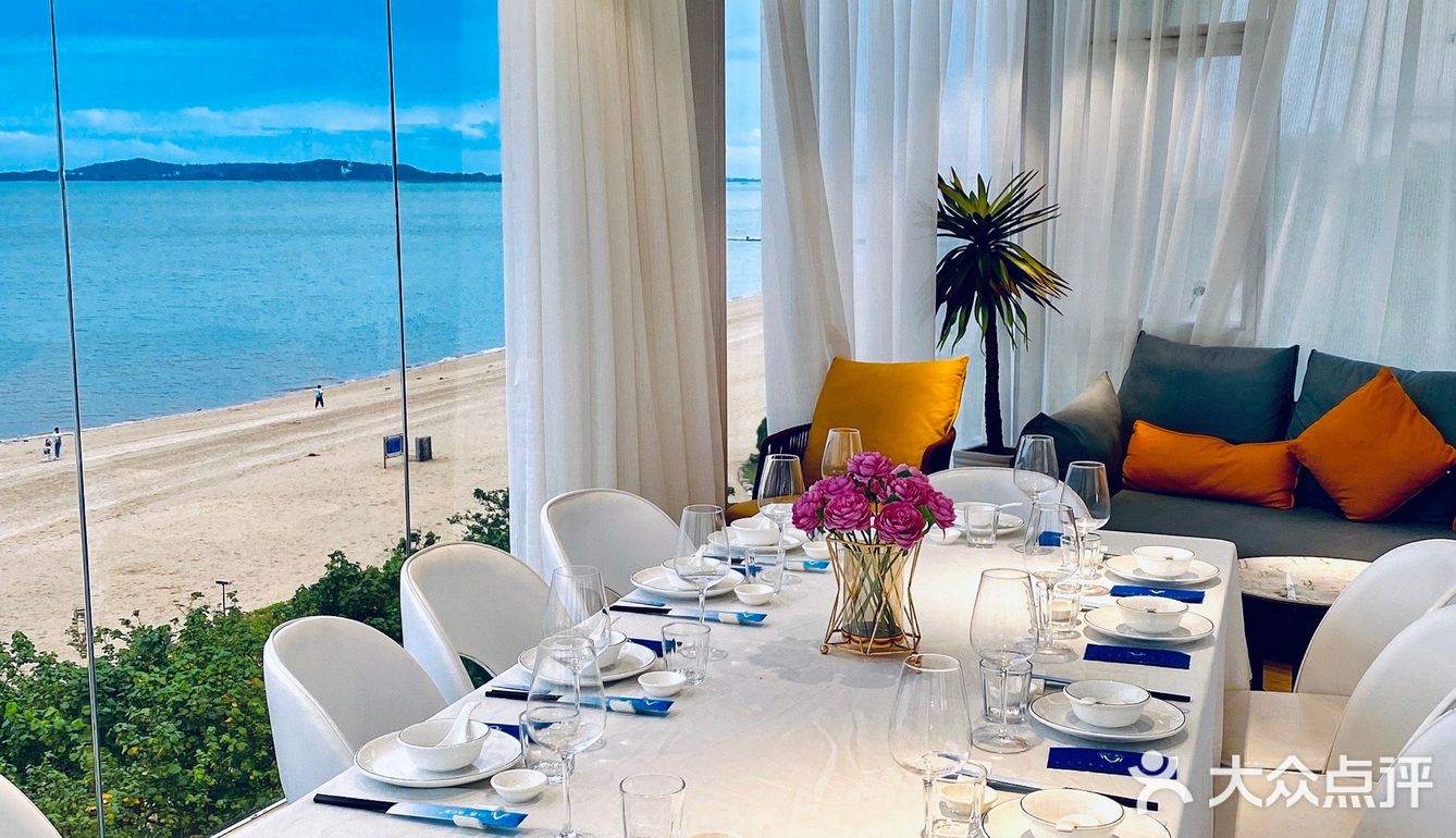 在4000平的海景用餐是怎么体验🌊