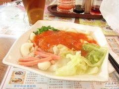 多多美食茶餐厅&nbsp;--鲜茄鸡扒通心粉-多多茶餐厅(松风路店)