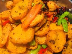 干锅土豆片-振生清真饭店(永安道店)