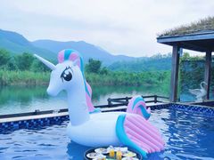 网红漂浮下午茶…拍照洋气…-水底山庄园温泉