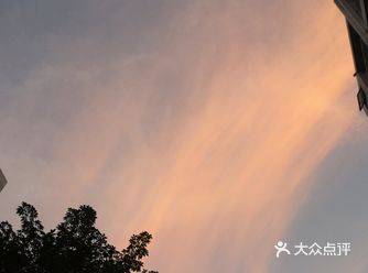 期待软件园下一次的粉色晚霞 没有春秋的福州