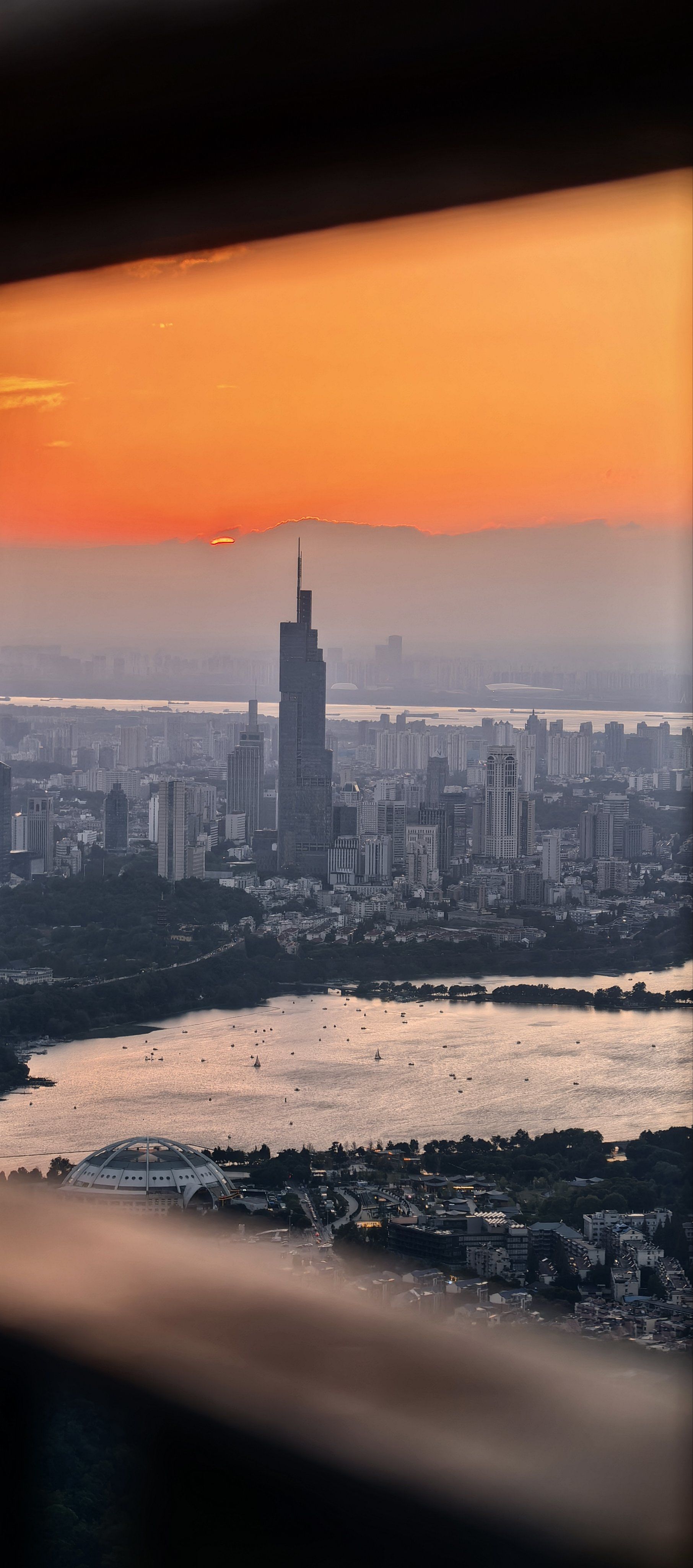 总要来紫金山看场日落吧