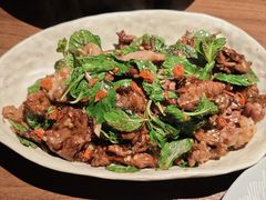 薄荷叶炒牛肉-Night Breeze晚风