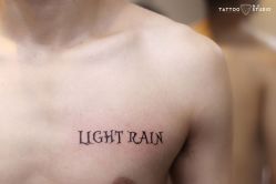 点击看大图 文字-飛凡TATTOO纹身•原创