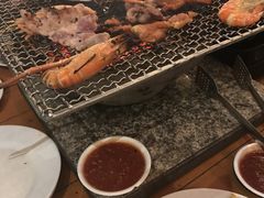 大头蓝虾-芭提雅Amporn Seafood自助餐厅