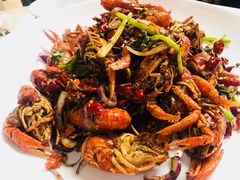 干煸小龙虾-盱眙虾神於氏龙虾(夫子庙红街店)