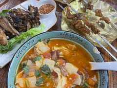 汤面皮-清真新疆叶尔羌烤肉店(新香洲店)