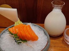 三文鱼刺身-山葵家居酒屋(天目里店)