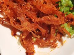 拌明太鱼丝-七八冷面·延边朝鲜族美食(圣熙八号店)