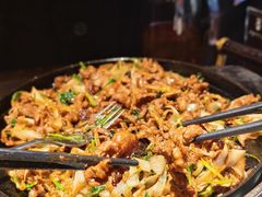 炙子烤呼伦贝尔羔羊肉-喜悦烤鸭·新京菜(王府井店)