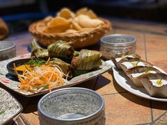 香兰叶包鸡-萨芭蒂高空花园餐酒吧