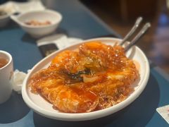 酸酸甜甜五柳炸蛋-邹开喜·小海鲜醉鸡煲·潮汕鲜切牛肉店(襄阳北路店)