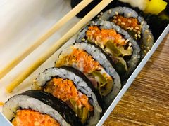 蛋黄肉松紫菜包饭-贞姬紫菜包饭(金泰广场店)