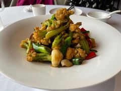 生炒有机菜花-月福京味斋·烤鸭店·北京菜(鼓楼总店)