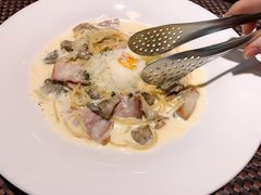 培根蛋汁面-TAMATI(巴黎贝甜韩式西餐厅店)