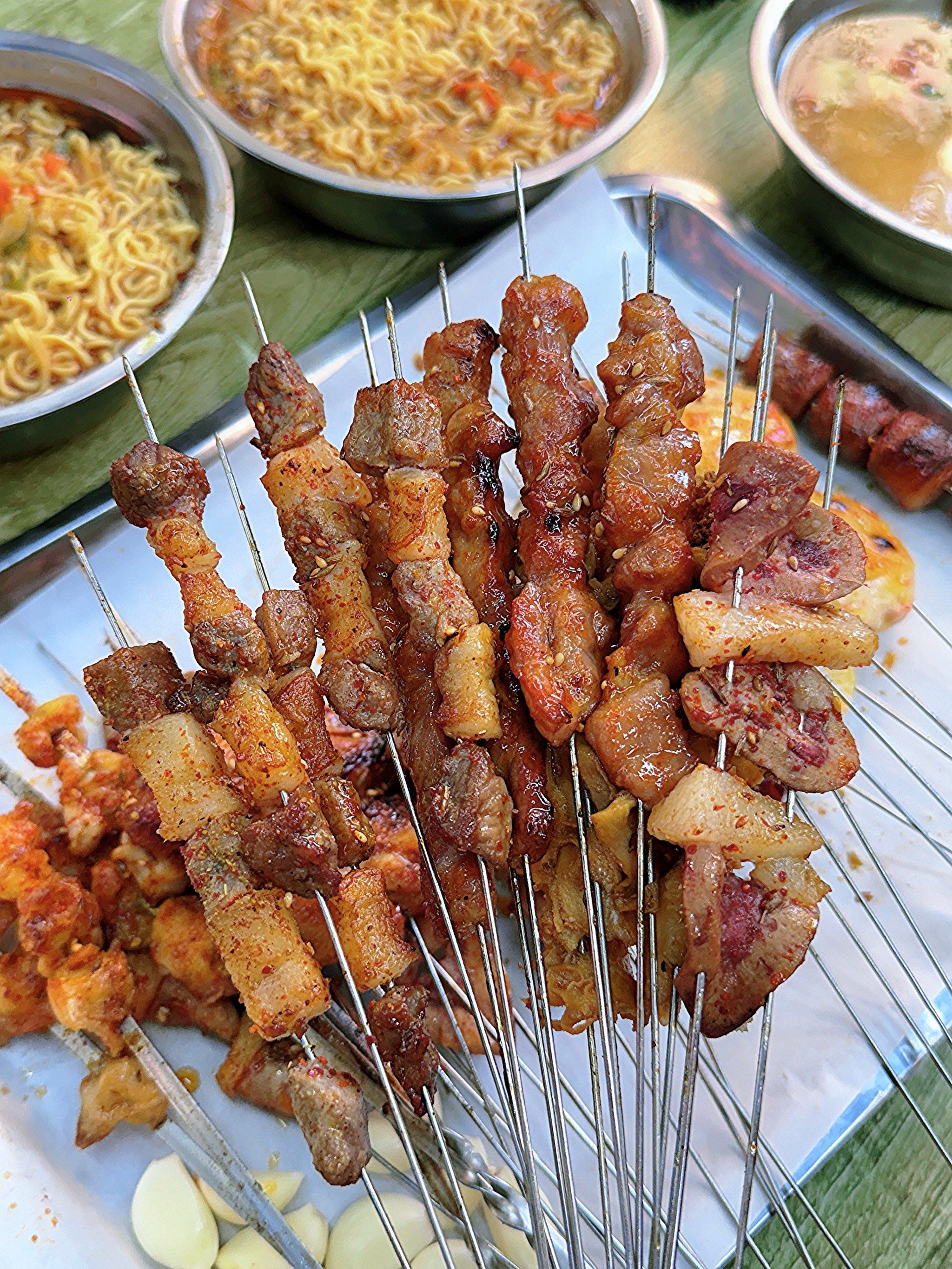 哈尔滨烧烤真是嘎嘎的啊!