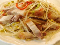 大豆芽炒燒肉-好彩海鲜火锅饭店(银河百老汇店)