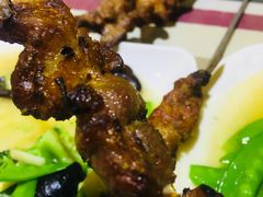 羊肉串-语言大学-清真食堂