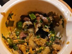 皮蛋擂茄子-探鱼·鲜青椒爽麻烤鱼(增城东汇城店)