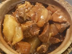 牛腩牛筋萝卜煲-熠盛粤味·顺德桑拿鸡(永康路店)