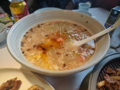 大虾疙瘩汤-宝轩渔府·老字号海鲜·正宗津菜(水上店)