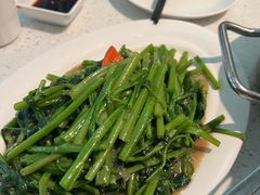 虾酱炒空心菜-肥仔文澳门猪骨煲(南京西路店)