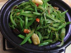 砂煲四季豆-李师傅脆肚(梅林店)