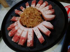 烤三线五花肉-韩悦烤肉自助(花小福安溪万达店)