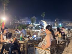 -亚龙湾希尔顿自助餐厅·海鲜·烧烤·沙滩BBQ·现场乐队