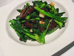 芥兰苗炒榛蘑-百富源·海鲜辽菜(浑河堡店)