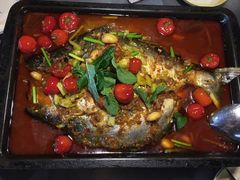 -探鱼·鲜青椒爽麻烤鱼(中天广场店)