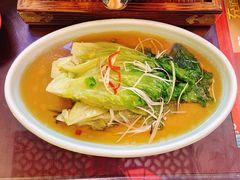 白灼罗马生菜-恭敬李·烤鸭(天坛北门店)