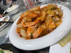 白菜炒虾-华春餐馆(鱼山路店)