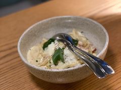 培根蛋酱意大利细面配低温蛋-EN SPACE恩空间